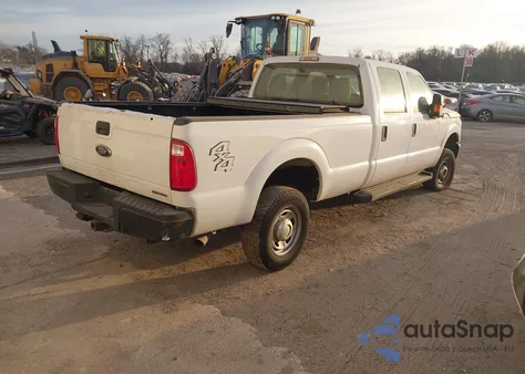 2016 Ford F-250 Xl from USA, damaged, VIN 1FT7W2B65GEC80389